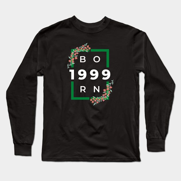 born in 1999 Long Sleeve T-Shirt by teehood